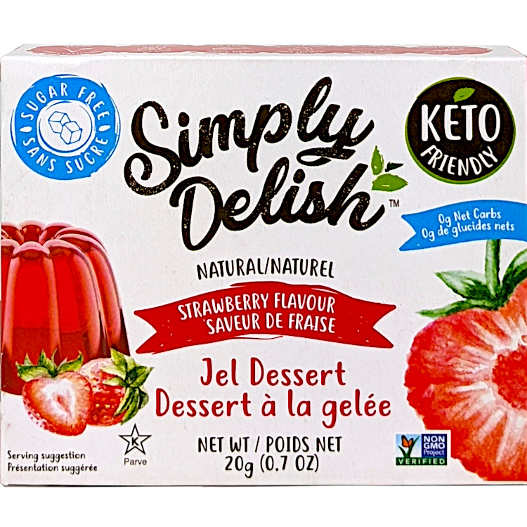 Natural Jel Dessert - Strawberry